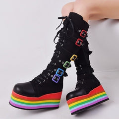 High Heel Thick Sole High Boots