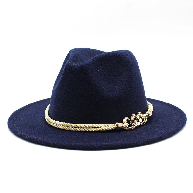 Women's British Style Fedora Hat
