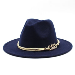 Women's British Style Fedora Hat