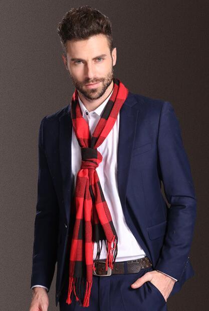 Europe Fashion Shawl Scarves for Men