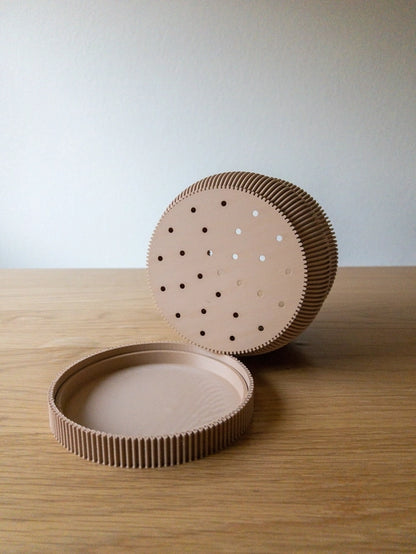Lightweight Planter Pot | Beige | 4", 6" and 8" Sizes By Solah Design
