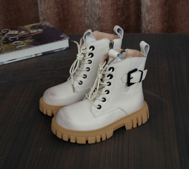 British Style Kids Martin Boots
