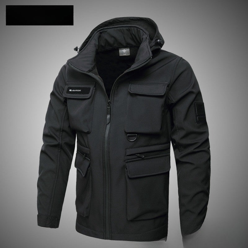 Winter Fleece-Lined Warm Waterproof Camouflage Clothing