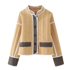 Turnover Neck Puffer Jacket