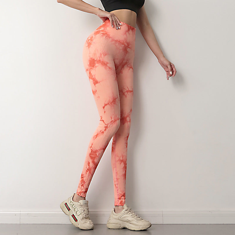 Tie-Dye Push-Up Leggings