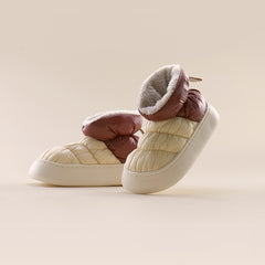 Women's Winter Warm Cotton Slippers For Outdoor Wear