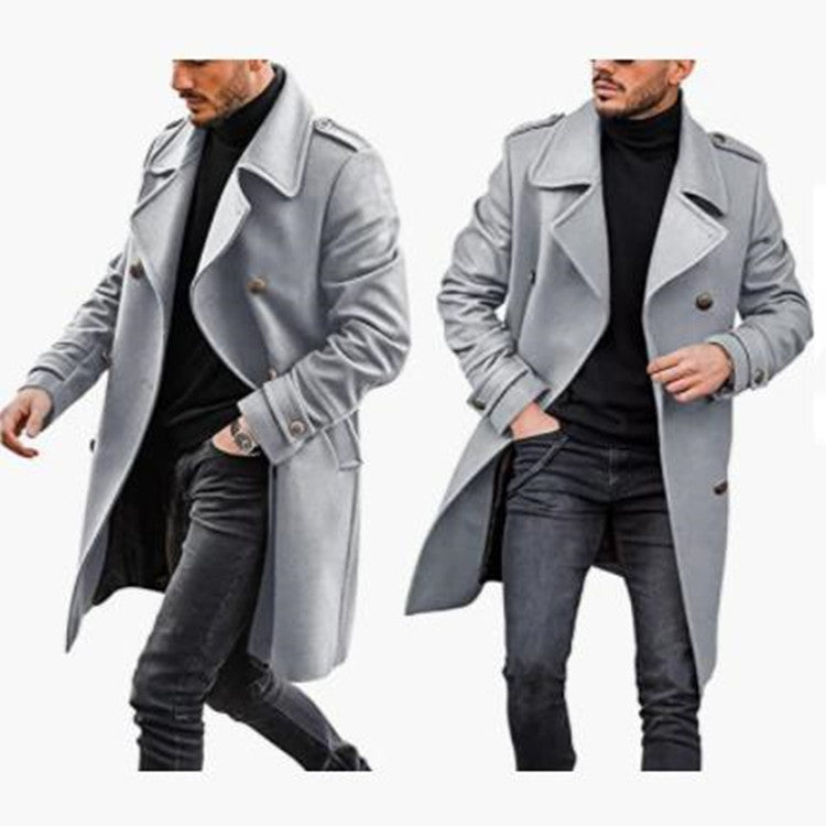 Woolen Men's Coat