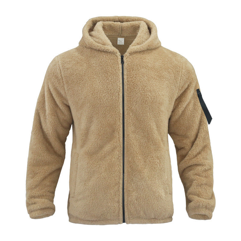 Wear Warm Coat with Zipper