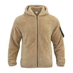 Wear Warm Coat with Zipper