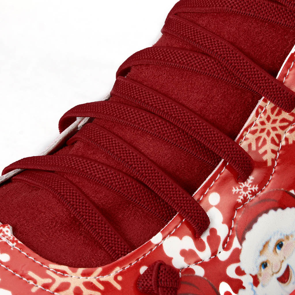 Christmas Flat Ankle Boots