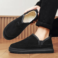 V-Cut Fleece Snow Boots