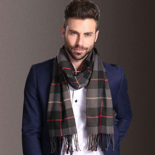 Europe Fashion Shawl Scarves for Men
